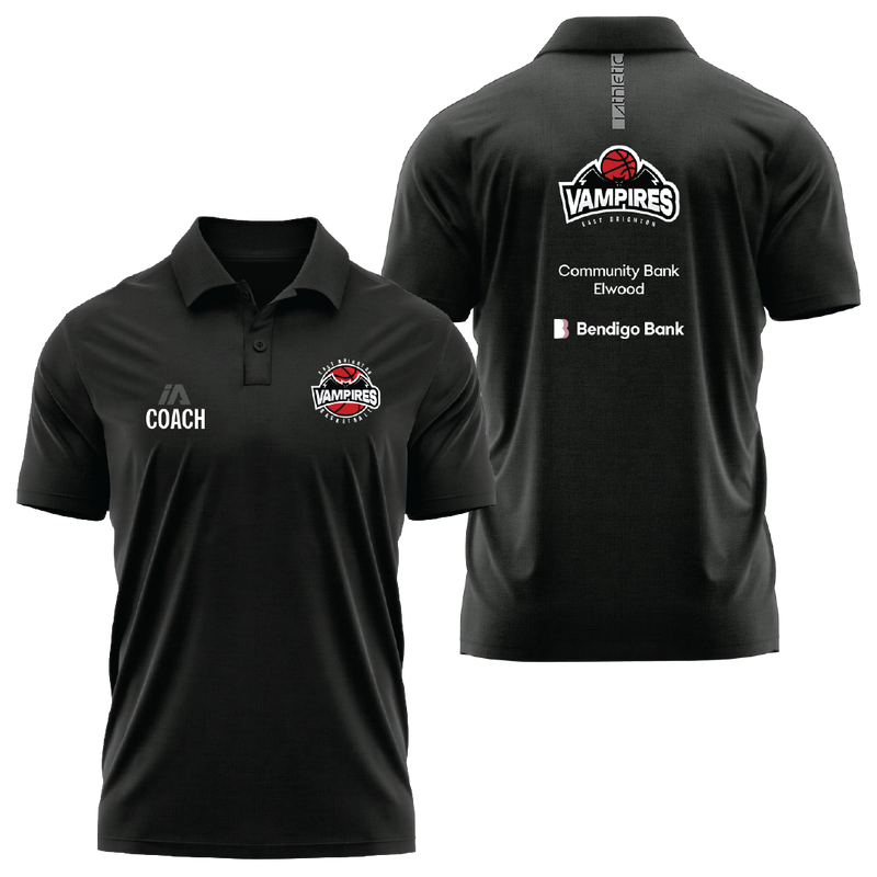 East Brighton Vampires 'Coach' Performance Polo