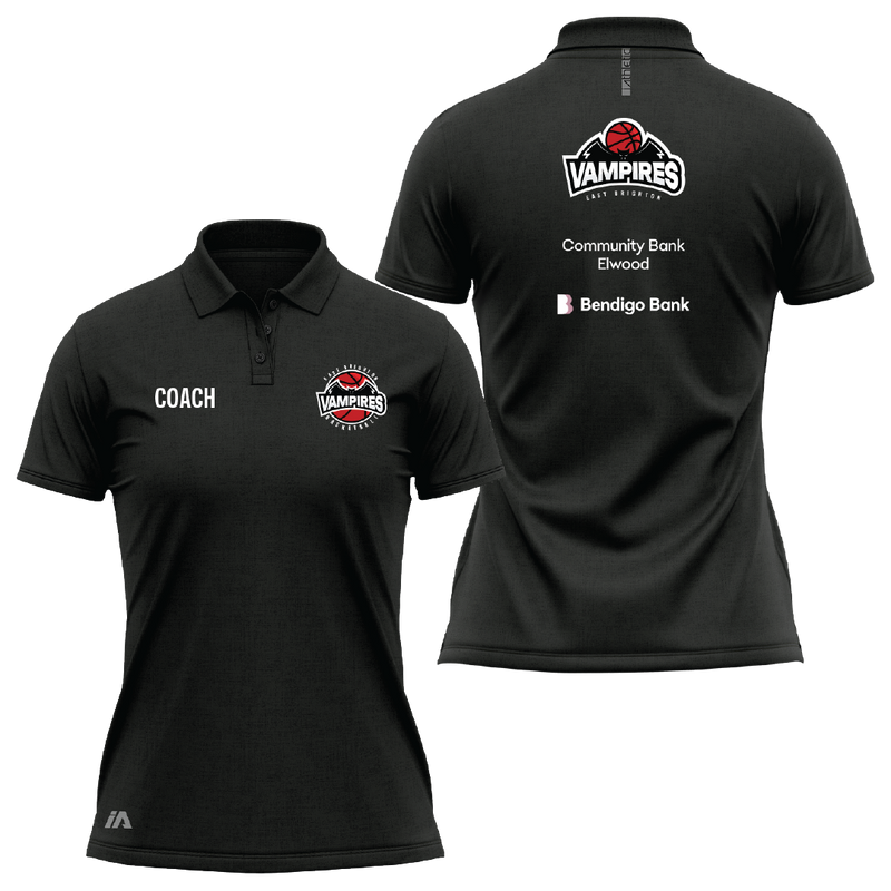 East Brighton Vampires 'Coach' Performance Polo