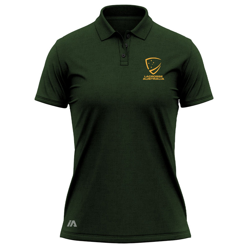 Lacrosse Australia Logo Performance Polo