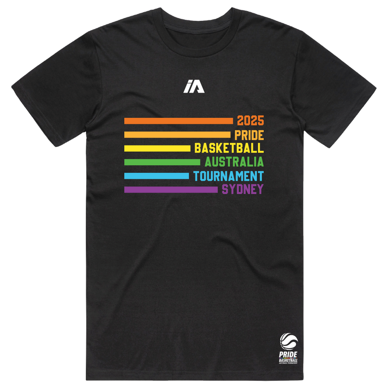 Basketball NSW Pride Cotton Tee