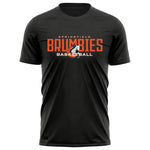 Springfield Brumbies Performance Short Sleeve Tee - Black Marle