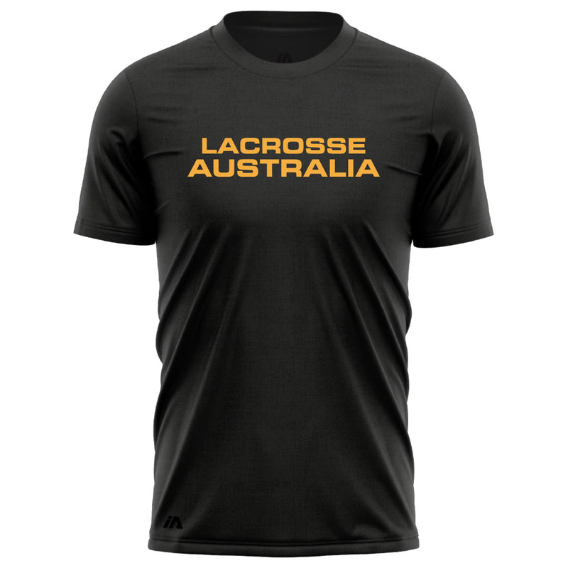 Lacrosse Australia Wordmark Performance Tee