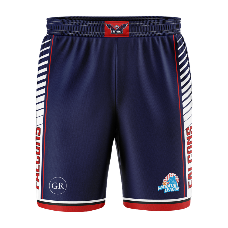 Newcastle Falcons Basketball Playing Shorts (Club Order)