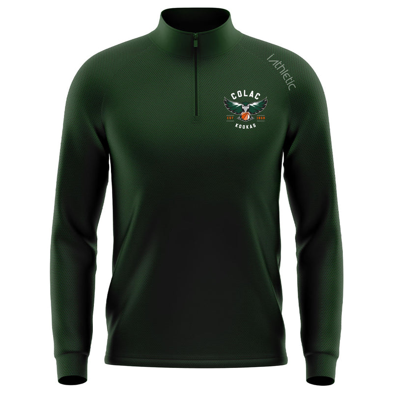 Colac Kookas Pro Tech Qtr Zip Jacket