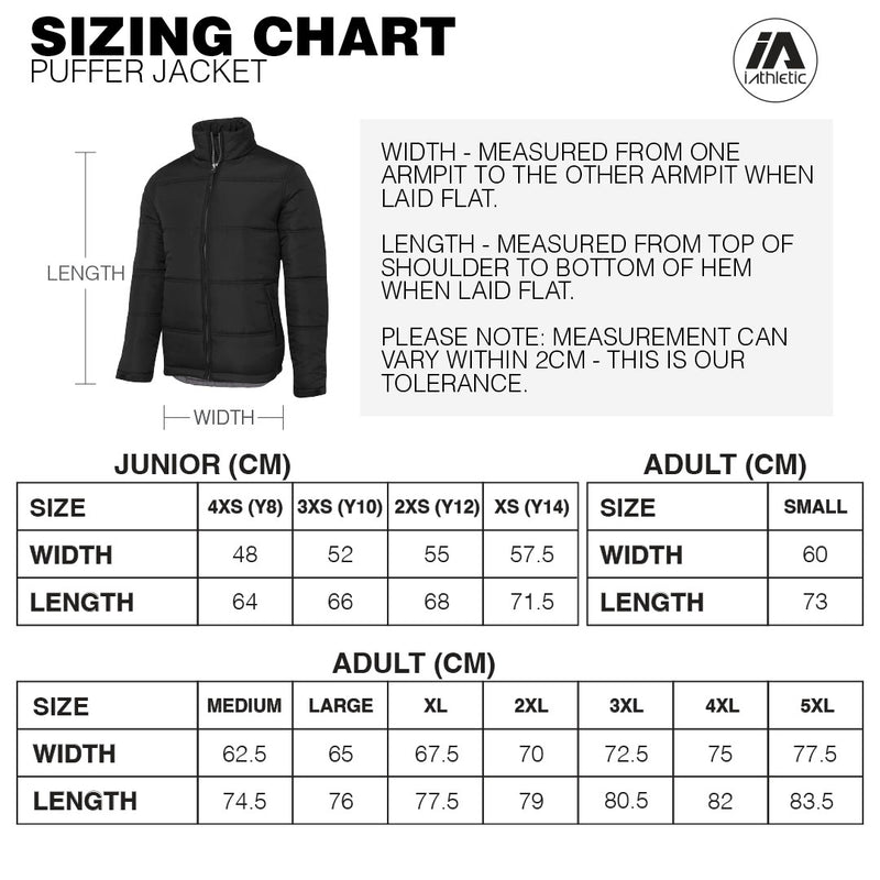 Sutherland Sharks Puffer Jacket - Main Image