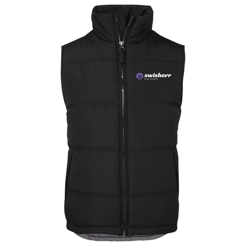 Swisherr Hoops Academy Puffer Vest