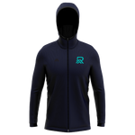 Mountain Raiders BMX Pro Zip Hoodie - Teal Logo