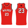 West Sydney Wolves Singlet - RED (u14s)