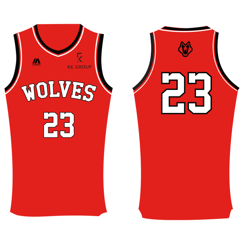 West Sydney Wolves Singlet - RED (u14s)