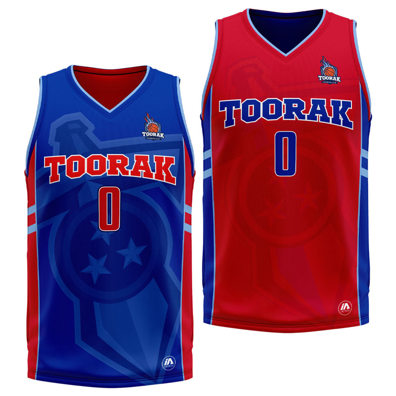 Toorak Basketball Reversible Playing Singlet