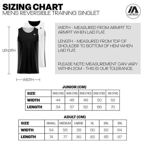 Apollo Rockets Training Reversible Singlet