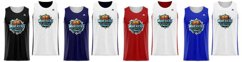 Mavericks Madness 3x3 Mens Reversible Team Playing Jerseys