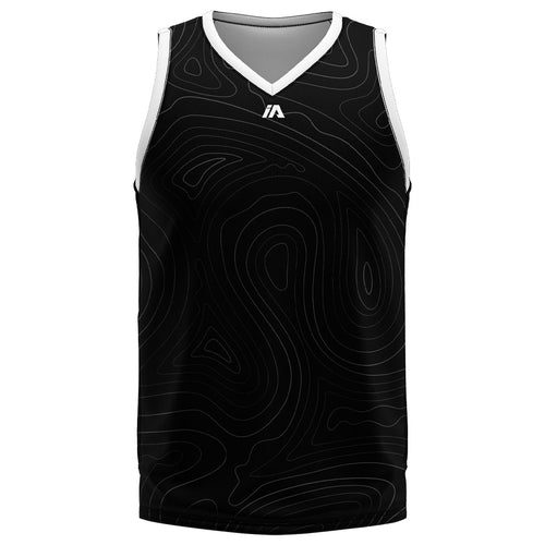 Scape Black/White Design - Unisex Reversible Pro Cut Jersey