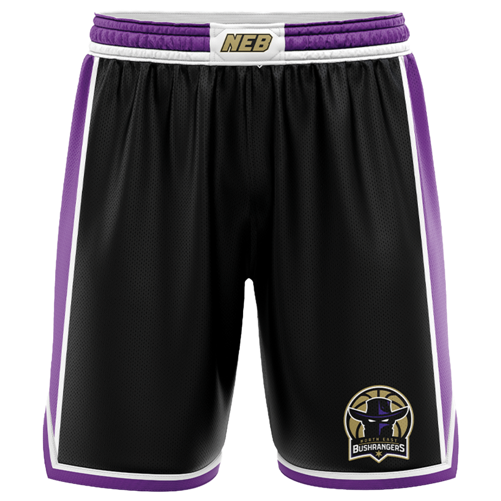 NE Bushrangers Playing Shorts
