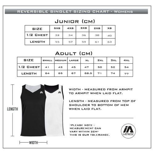 Toorak Basketball Womens Training Reversible