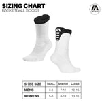 iAthletic Elite Performance Ankle Socks - Black/White