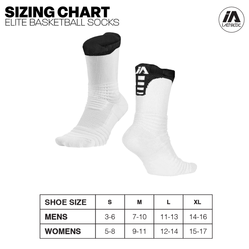 white nike socks basketball