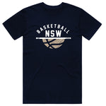 Basketball NSW Cotton Tee - Vintage Print