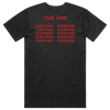 Hawthorn Titans Team List Cotton Tee