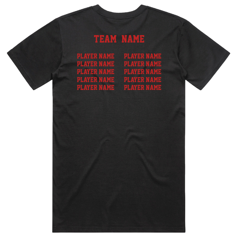 Hawthorn Titans Team List Cotton Tee