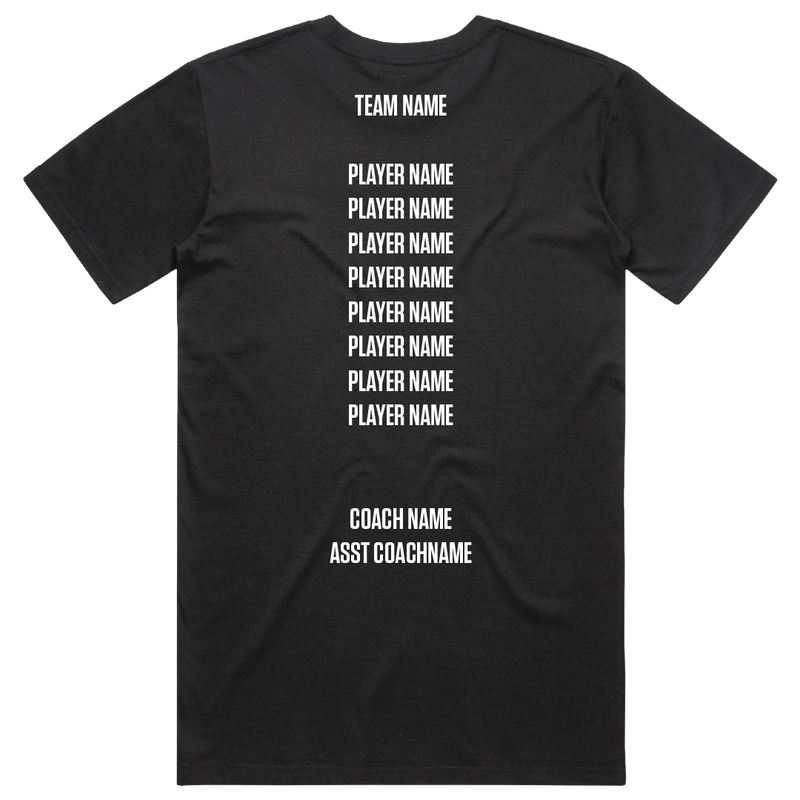 Basketball NSW 2025 State Cup Team List Cotton Tee