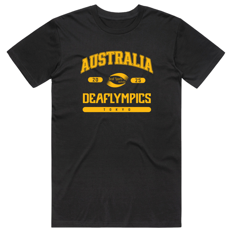 Deaflympics Australia Cotton Tee
