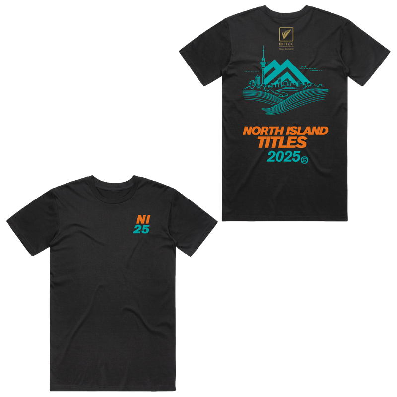 Mountain Raiders BMX Cotton Tee - North Island Titles