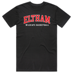 Eltham Wildcats Cotton Tee - Black