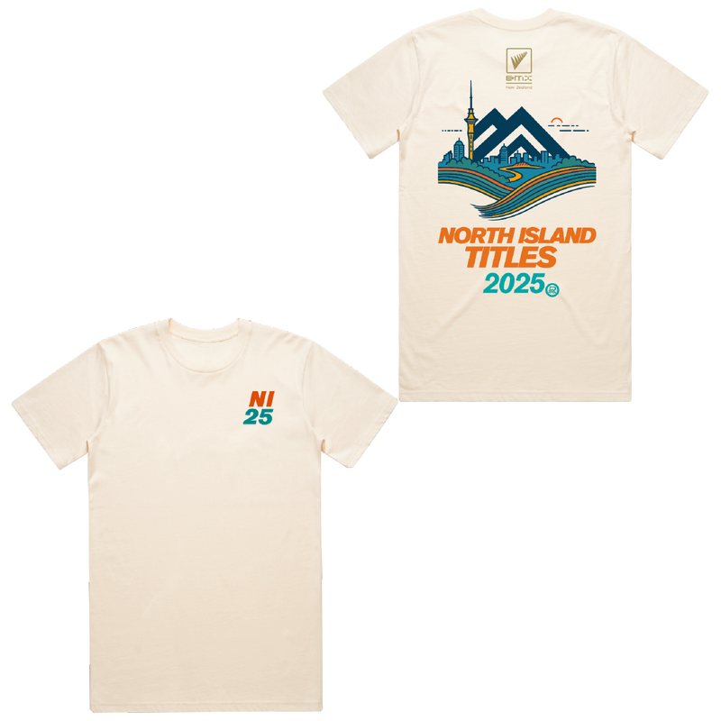Mountain Raiders BMX Cotton Tee - North Island Titles
