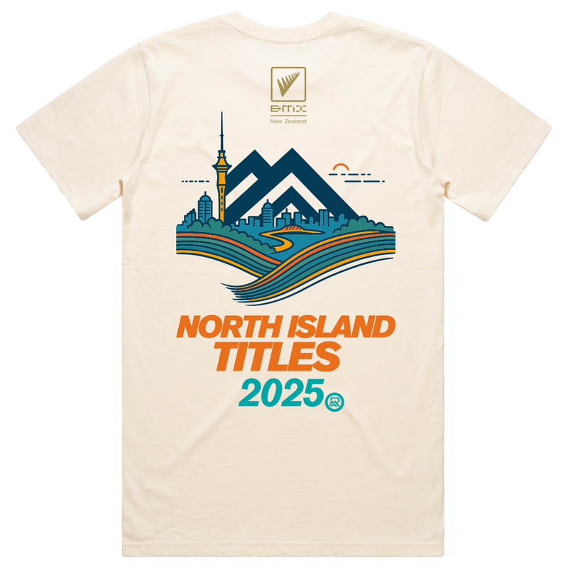 Mountain Raiders BMX Cotton Tee - North Island Titles