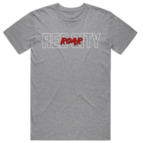 Red City Roar Cotton Tee