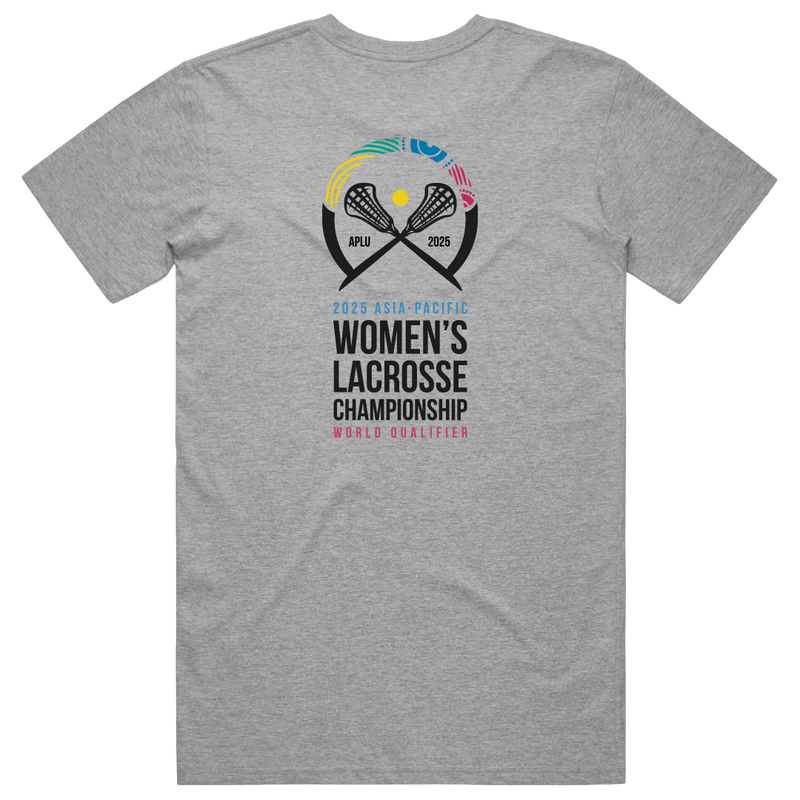 Lacrosse APLU Cotton Tee - Grey Marle