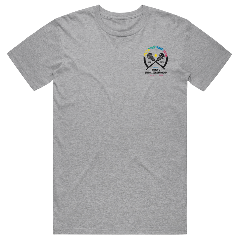 Lacrosse APLU Cotton Tee - Grey Marle