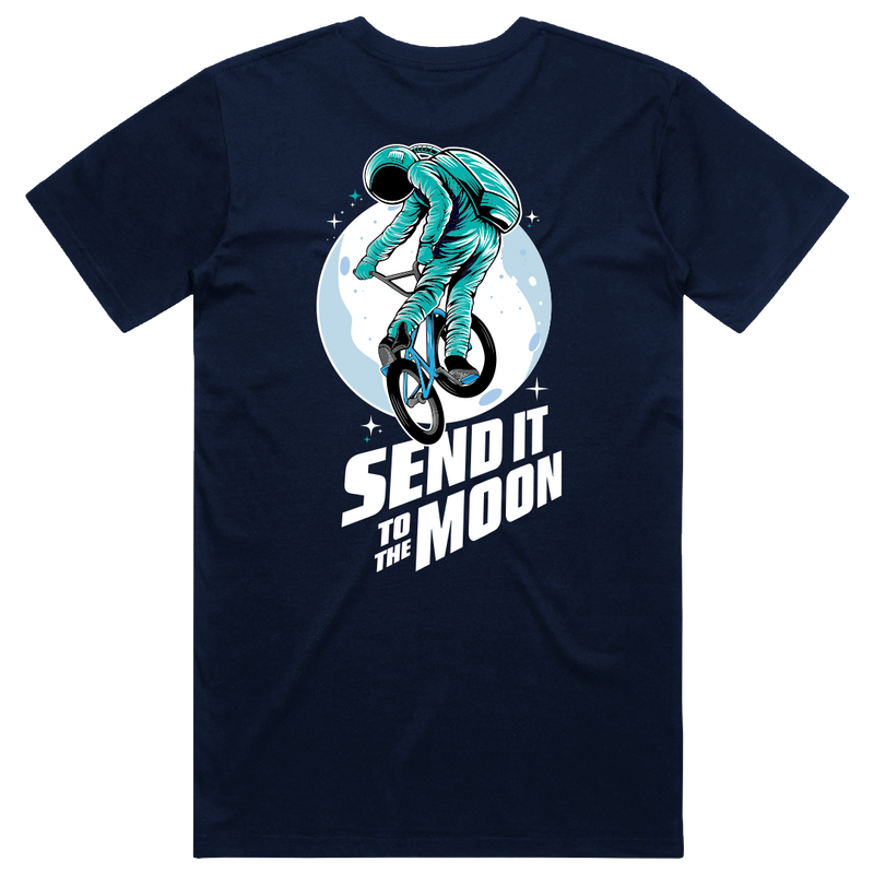 Mountain Raiders BMX Cotton Tee - Send it to the Moon