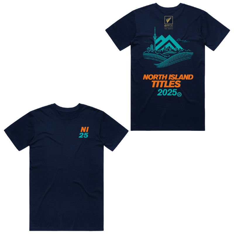 Mountain Raiders BMX Cotton Tee - North Island Titles