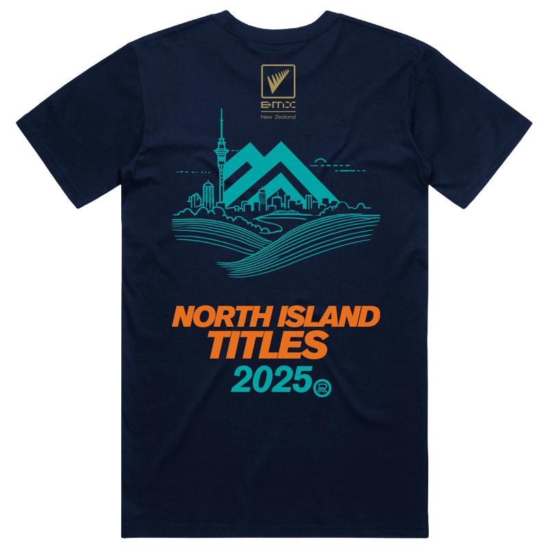 Mountain Raiders BMX Cotton Tee - North Island Titles