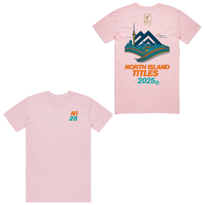 Mountain Raiders BMX Cotton Tee - North Island Titles
