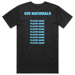 Lacrosse Australia U15 Nationals Team List Cotton Tee - Add Your Names