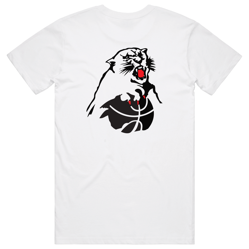 Eltham Wildcats Cotton Tee - White