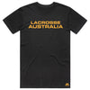 Lacrosse Australia Wordmark Cotton Tee