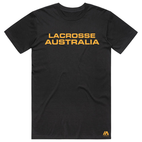 Lacrosse Australia Wordmark Cotton Tee