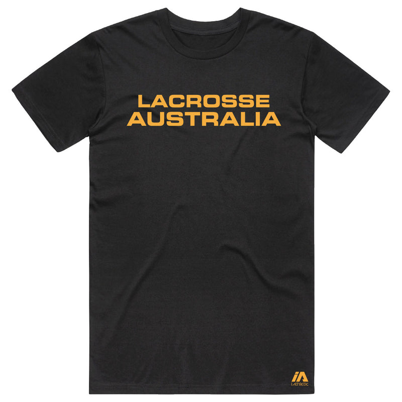 Lacrosse Australia Wordmark Cotton Tee