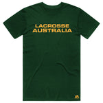 Lacrosse Australia Wordmark Cotton Tee