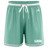 Mindfull Aus 'Show Someone You Care' Casual Shorts - Mint/White