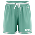 Mindfull Aus 'Show Someone You Care' Casual Shorts - Mint/White