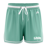 Mindfull Aus 'Show Someone You Care' Casual Shorts - Mint/White