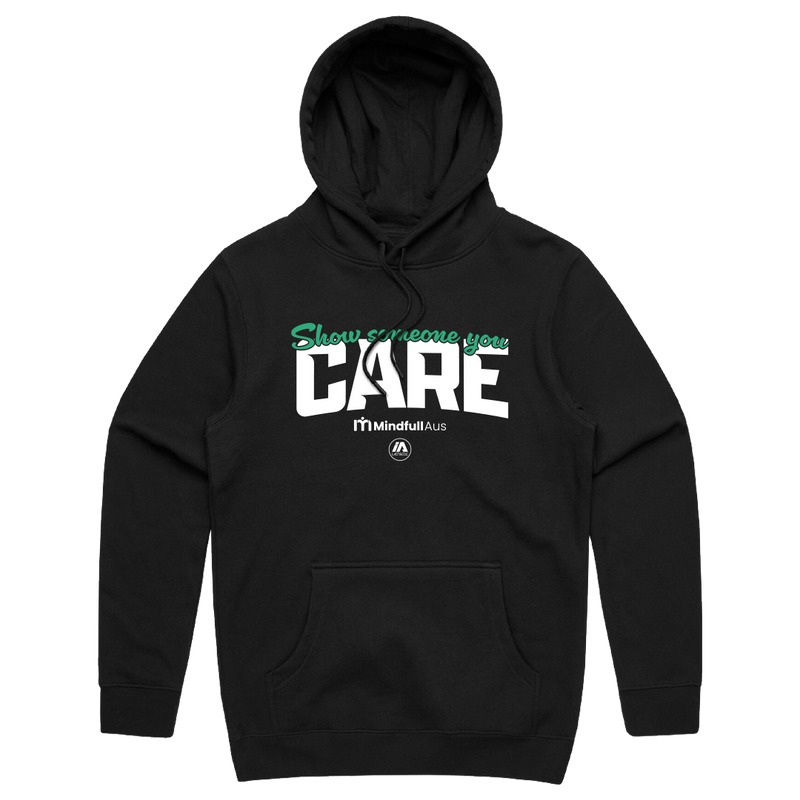 Mindfull Aus 'Show Someone You Care' Cotton Hoodie