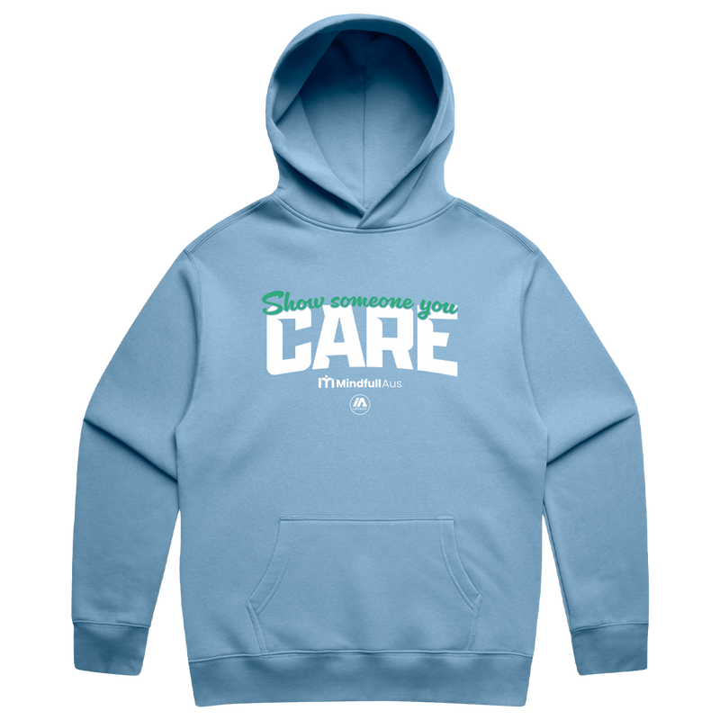 Mindfull Aus 'Show Someone You Care' Cotton Hoodie