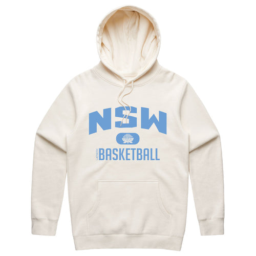 Basketball NSW State - Navy Cotton Hoodie