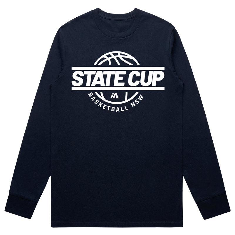 Basketball NSW State Cup Cotton LS Tee